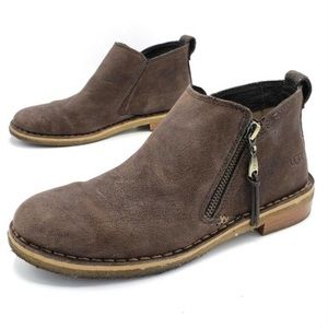 UGG Clementine Leather Ankle Boot sz 7